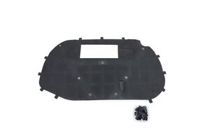 Motorkap Isolatiemat Zwart met Clips - VW Scirocco 2008-2017 (48% Korting)