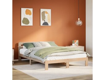 vidaXL Bedframe zonder matras massief grenenhout 160x200 cm
