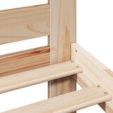 vidaXL Bedframe zonder matras massief grenenhout 160x200 cm