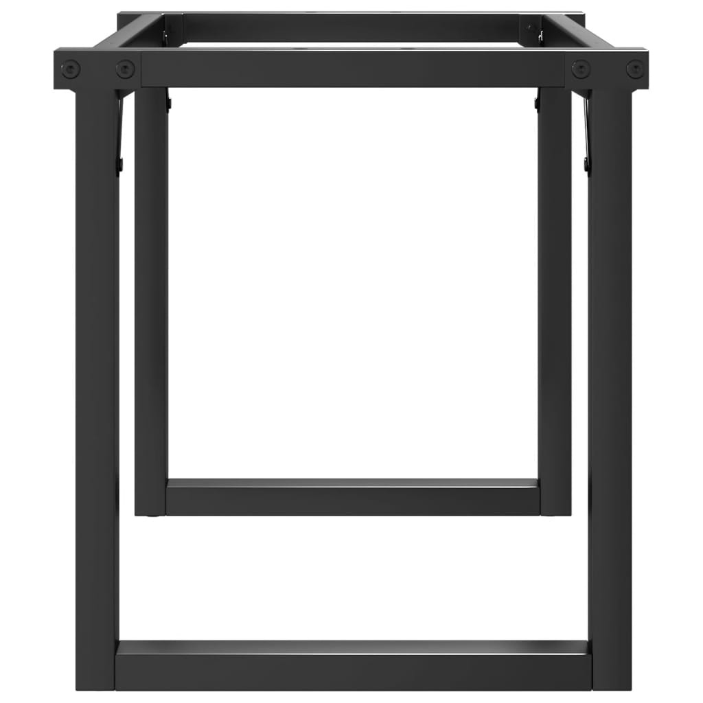 vidaXL Salontafelpoten O-frame 90x30x43 cm gietijzer