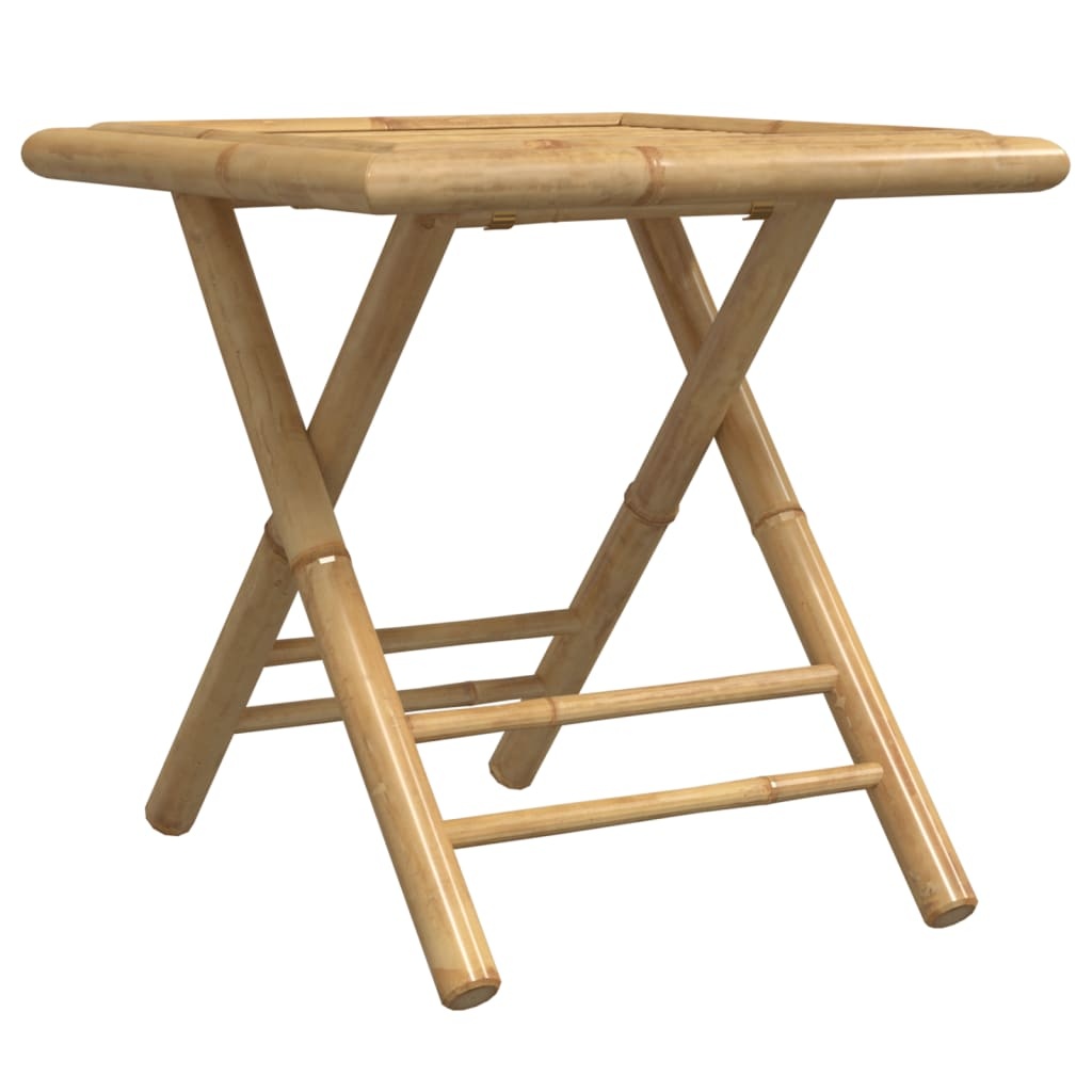 vidaXL Tuintafel inklapbaar 45x45x45 cm bamboe