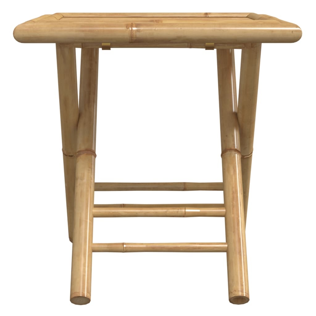 vidaXL Tuintafel inklapbaar 45x45x45 cm bamboe