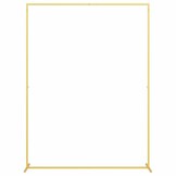 vidaXL Trouwrand Goud 150 x 49,5 x 200 cm Staal