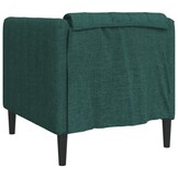 Donkergroene Stof Fauteuil - 61% Korting