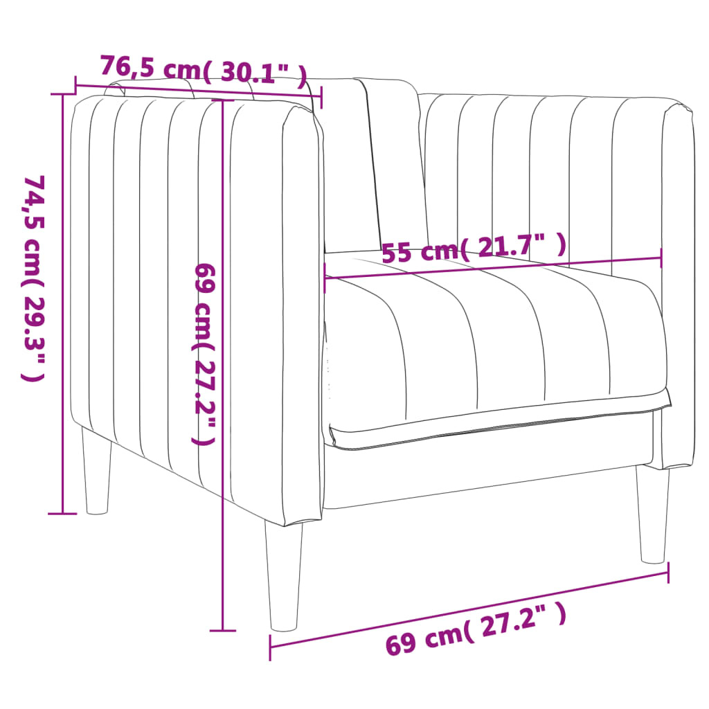 Donkergroene Stof Fauteuil - 61% Korting