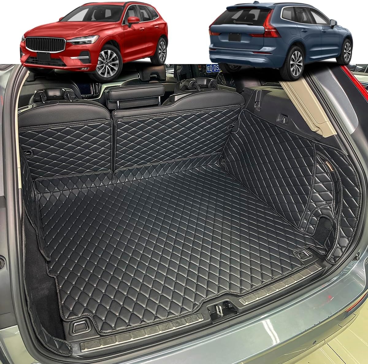 Kofferbakmat, compatibel met Volvo XC-60 (XC60) 2017-2025, kofferbakmat, kofferbakbeschermingsmat