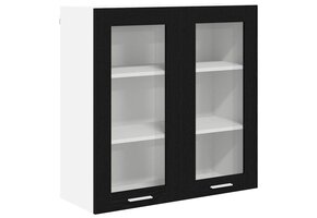 VidaXL Hangkast Zwart Eiken (80x31x80cm) - 41% Korting