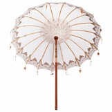 Balinese Parasol Crème 210x260cm - 54% Korting!