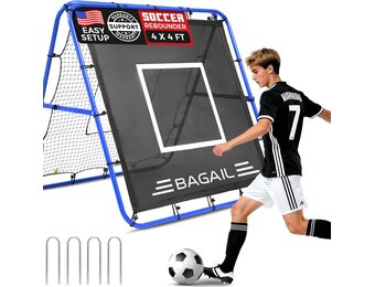 Voetbal Rebound Net met Doel - 34% Korting