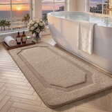 Antislip Badmat Beige 61x92cm - 59% Korting!