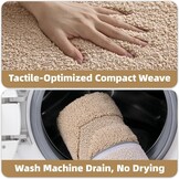 Antislip Badmat Beige 61x92cm - 59% Korting!