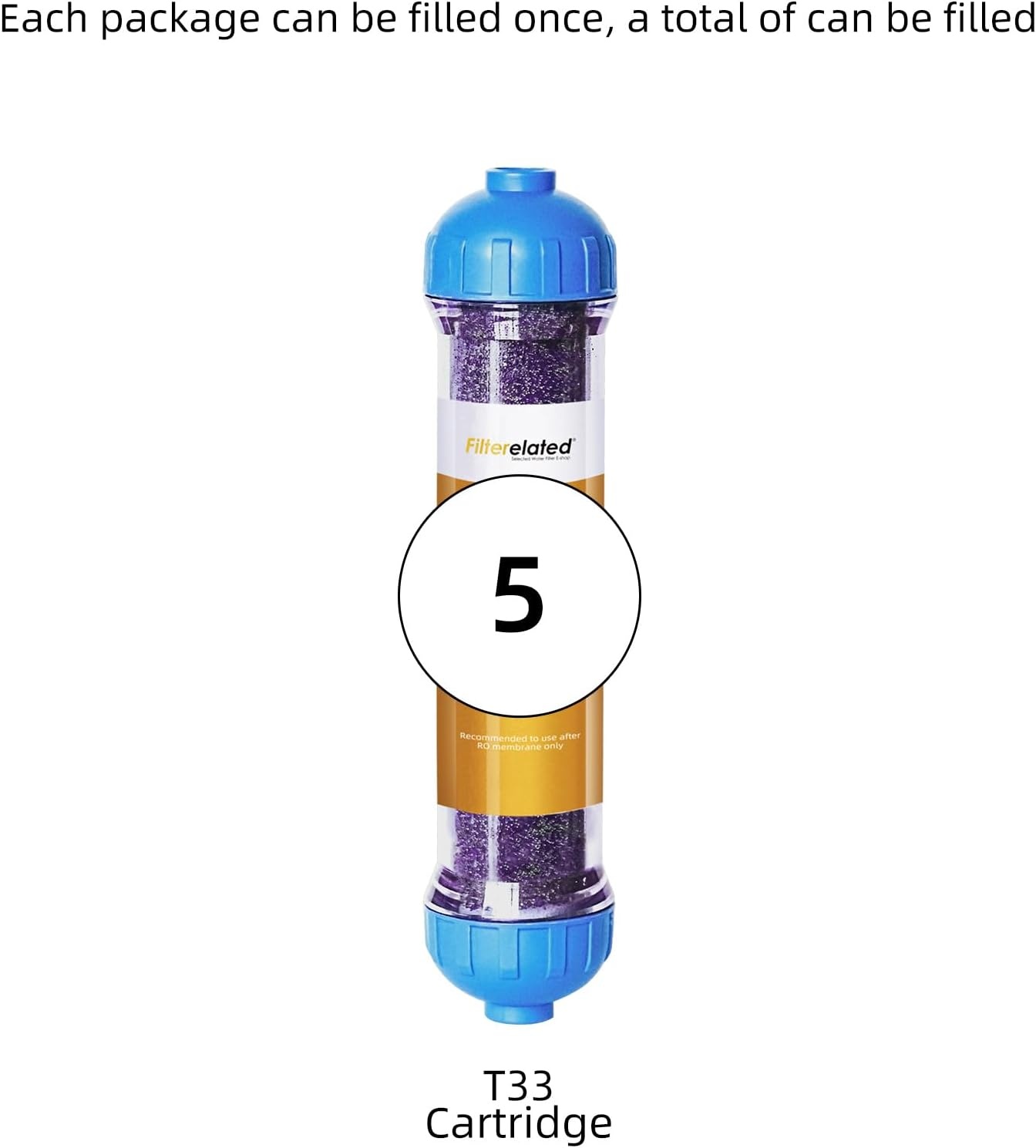 DI-hars navulling aquarium filter | Kleurveranderend | Verlaagt TDS