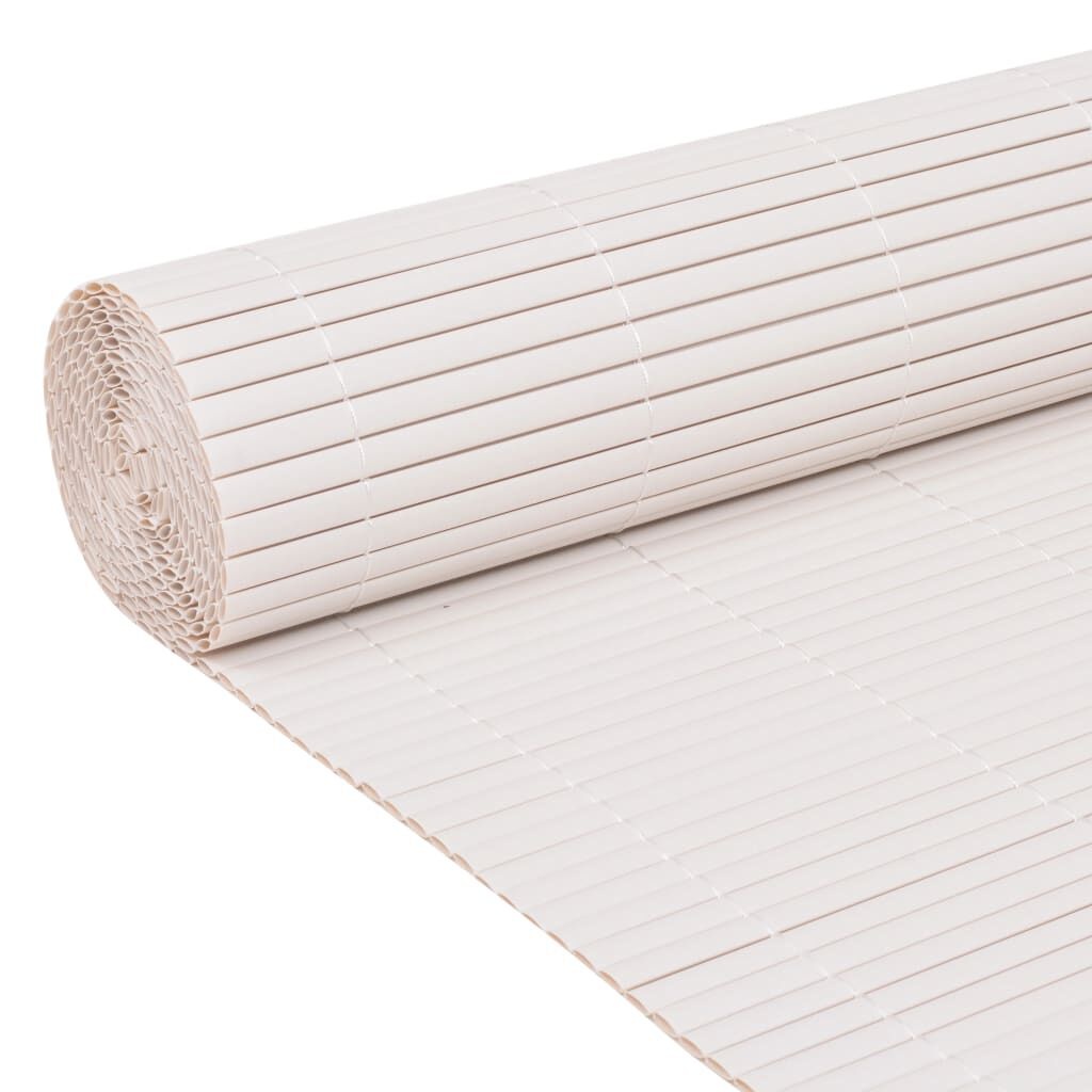 VidaXL Tuinafscheiding Wit PVC 110x500 cm - 34% Korting