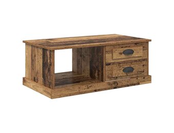 VidaXL Salontafel Oud Hout met Lade & Plank (34% Korting)
