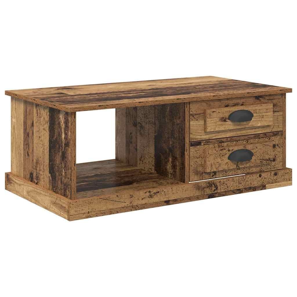 VidaXL Salontafel Oud Hout met Lade & Plank (34% Korting)