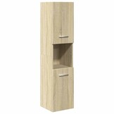 Badkamerkast Sonoma Eiken - 130cm Hoog (29% Korting)