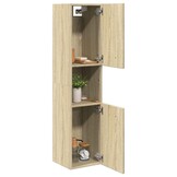 Badkamerkast Sonoma Eiken - 130cm Hoog (29% Korting)