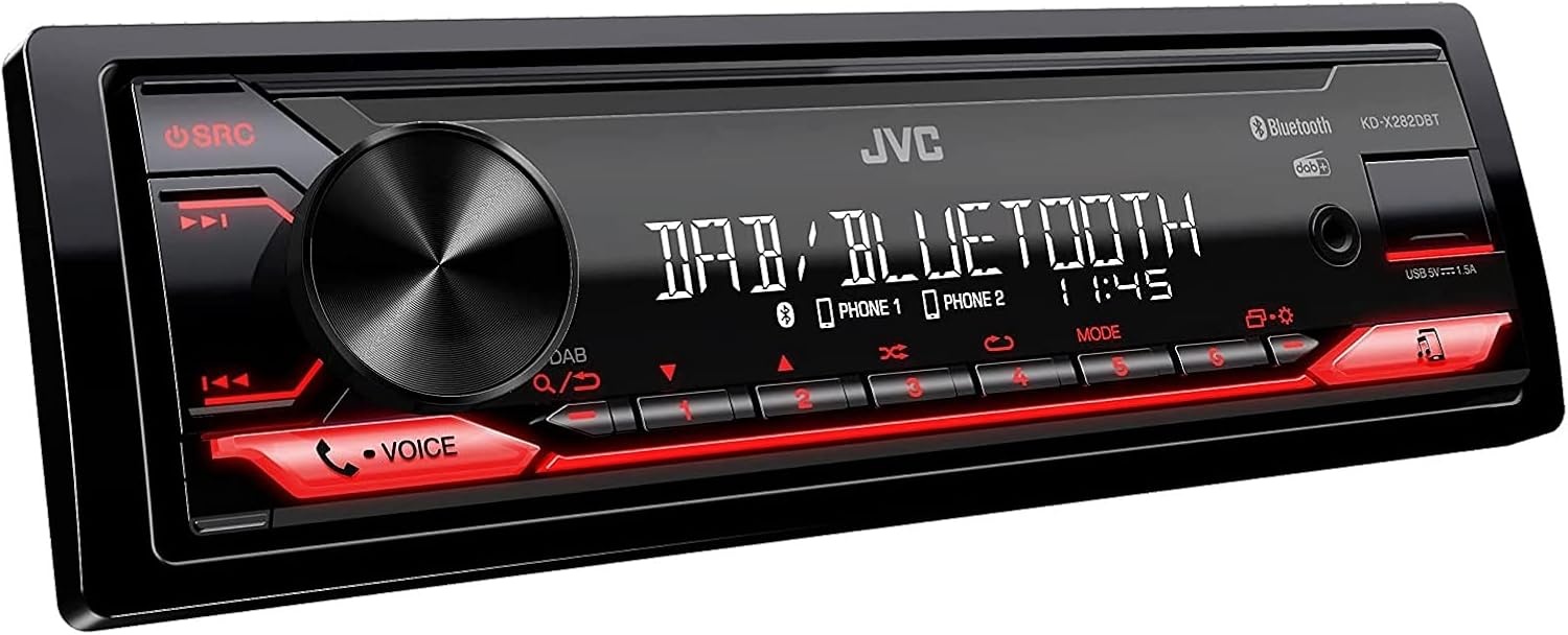 Autoradio DAB+ Bluetooth USB 54% Korting - Lage Inbouwdiepte