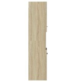 Badkamerkast Sonoma Eiken - 130cm Hoog (29% Korting)