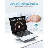 Laptopkoeler tot 15,6" met Peltier, 34% korting