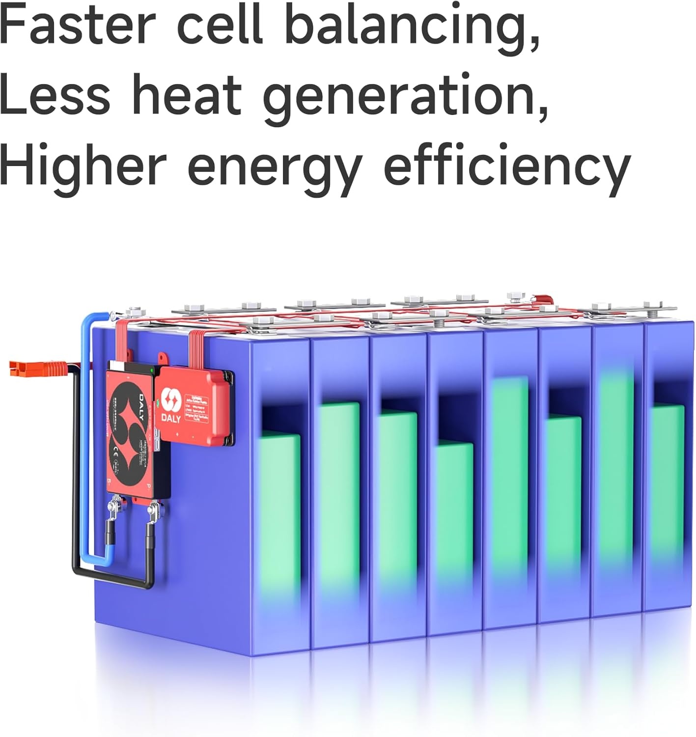 Smart BMS 12V LiFePO4 Accu Systeem 300A met 5A Balancering & WiFi