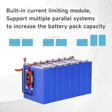 Smart BMS 12V LiFePO4 Accu Systeem 300A met 5A Balancering & WiFi