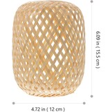 Lampenkap Bamboe Handgeweven (Set van 2) - 32% Korting