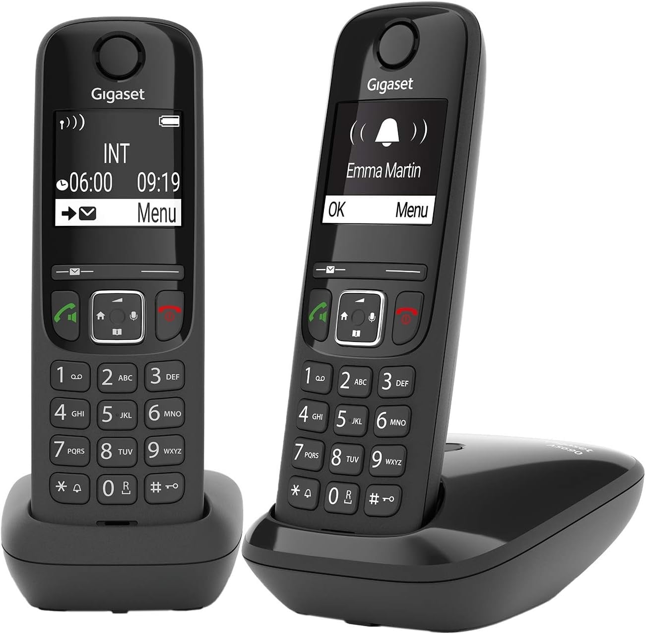 Draadloze Telefoon AS690 Duo Zwart - 34% Korting