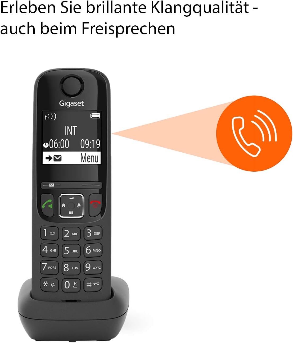 Draadloze Telefoon AS690 Duo Zwart - 34% Korting