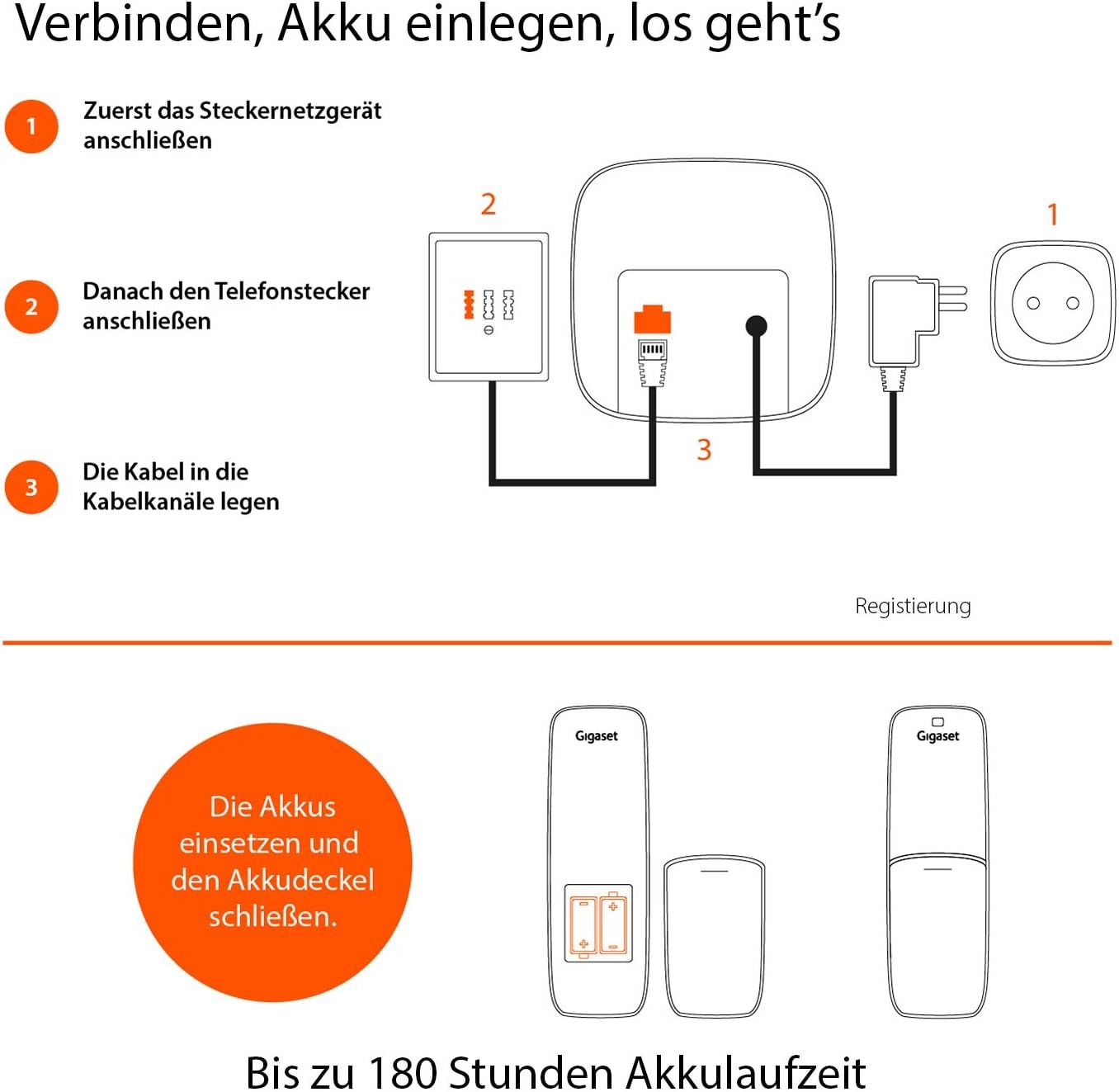 Draadloze Telefoon AS690 Duo Zwart - 34% Korting