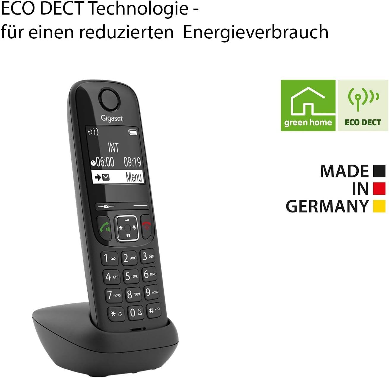 Draadloze Telefoon AS690 Duo Zwart - 34% Korting