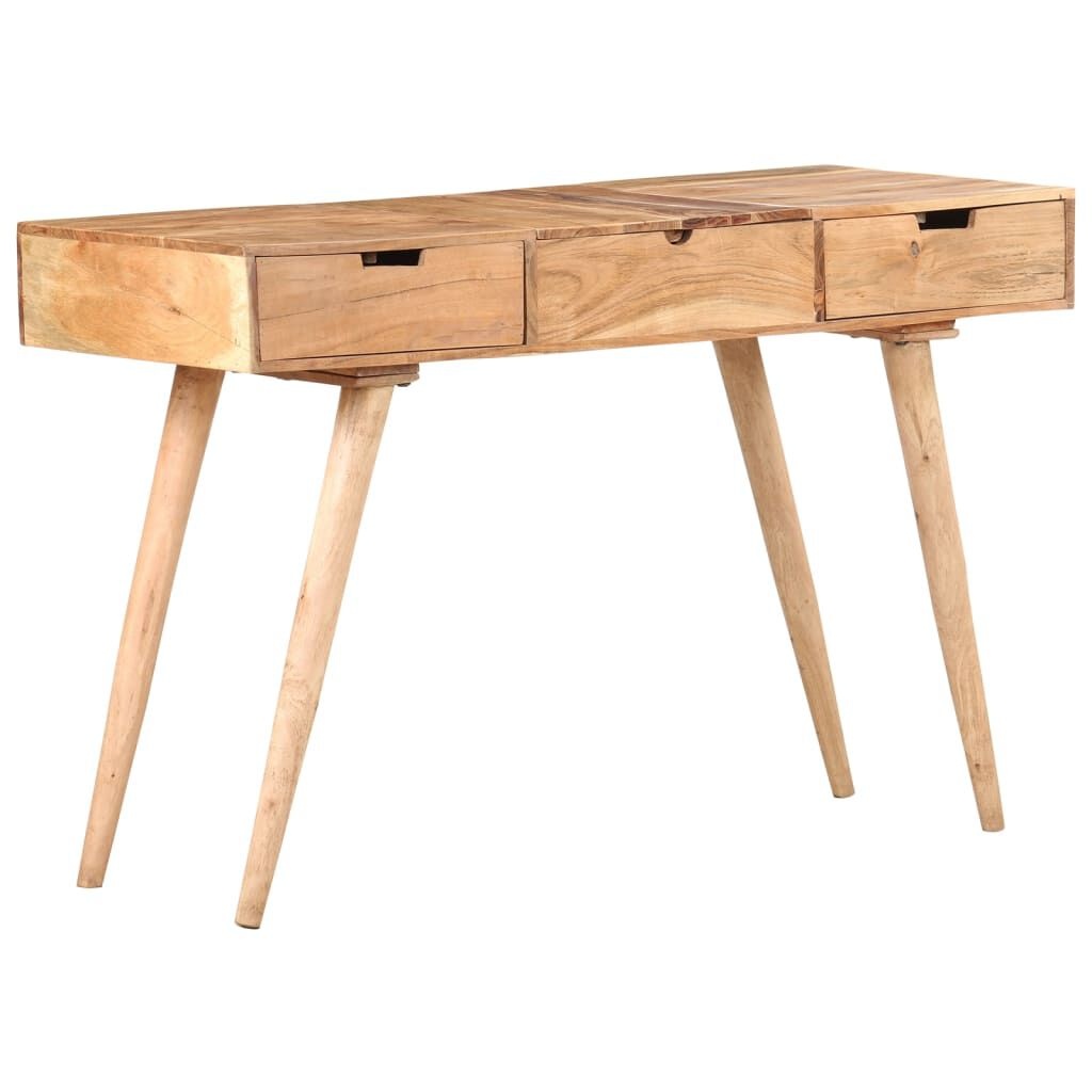Kaptafel met Spiegel van Massief Acaciahout - 35% Korting