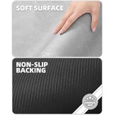 Antislip Badmat 43x110cm Marmer Grijs/Wit - 58% Korting!