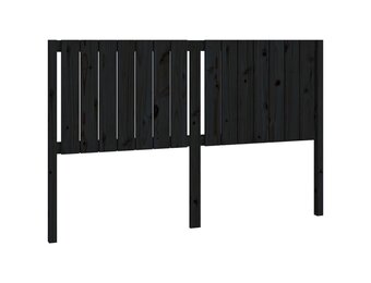 Hoofdbord Massief Grenenhout Zwart - 53% Korting