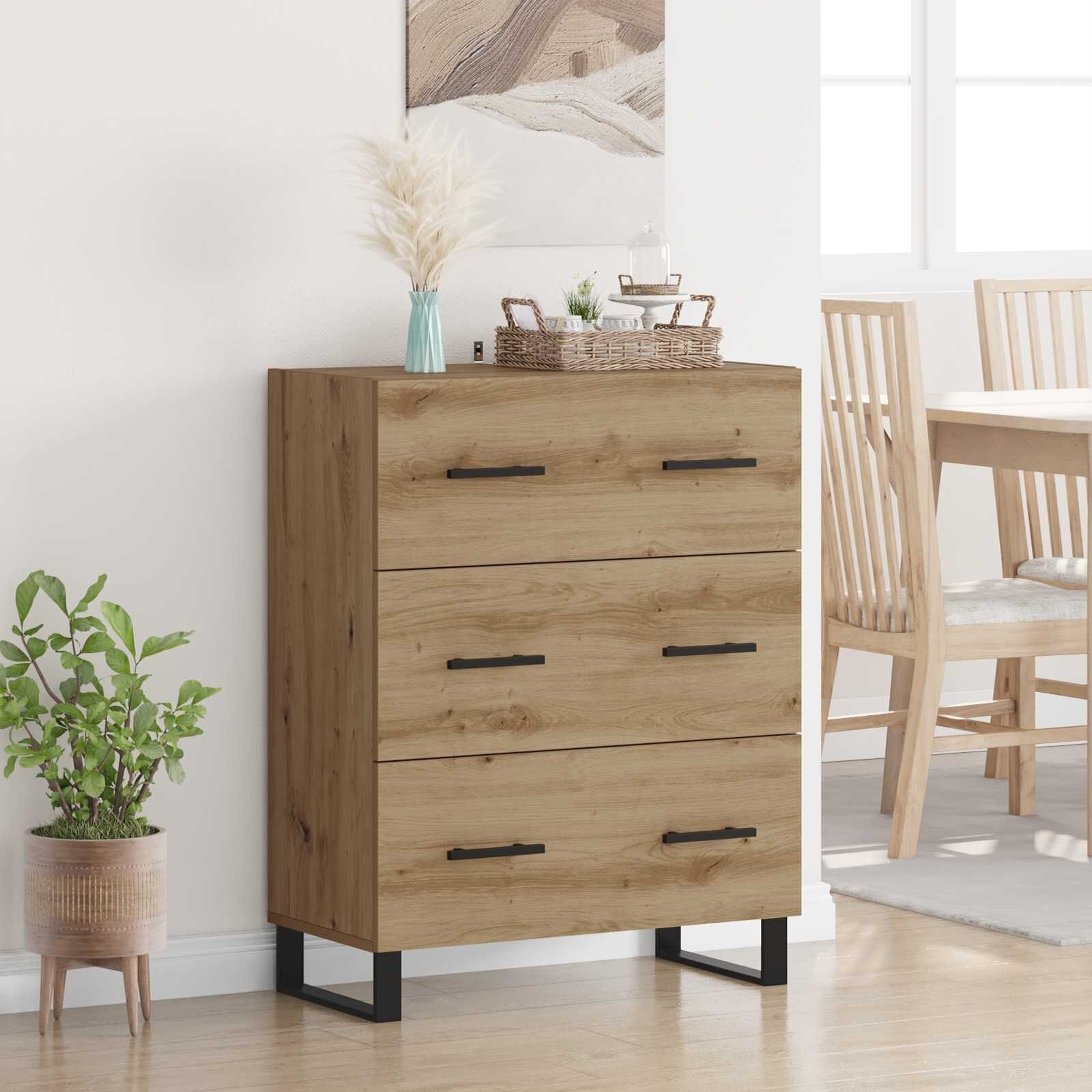 Dressoir met Lade Artisan Eiken - 59% Korting