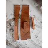 Salontafel massief acaciahout 80x80x28 cm - 59% korting!