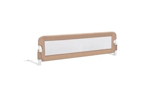 Bedhekje Peuter 150x42 cm Taupe - 33% Korting