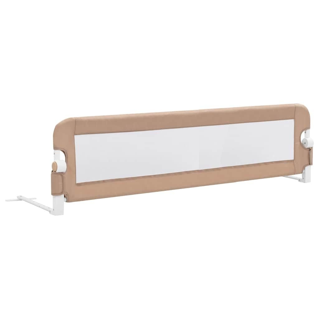 Bedhekje Peuter 150x42 cm Taupe - 33% Korting