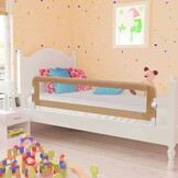 Bedhekje Peuter 150x42 cm Taupe - 33% Korting