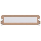 Bedhekje Peuter 150x42 cm Taupe - 33% Korting