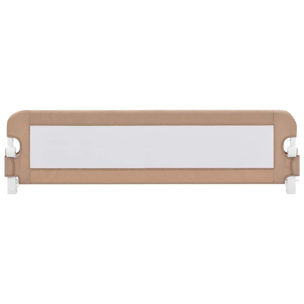 Bedhekje Peuter 150x42 cm Taupe - 33% Korting