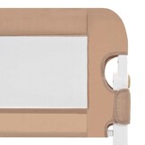 Bedhekje Peuter 150x42 cm Taupe - 33% Korting