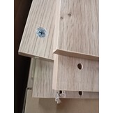 TV-kast Eikenkleurig Bewerkt Hout met 3 Deuren - 54% Korting