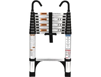 Telescopische Ladder 2,6m Aluminium (34% Korting)