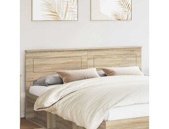 Moderne Hoofdbord Sonoma Eiken 180 cm Bewerkt Hout - 34% Korting