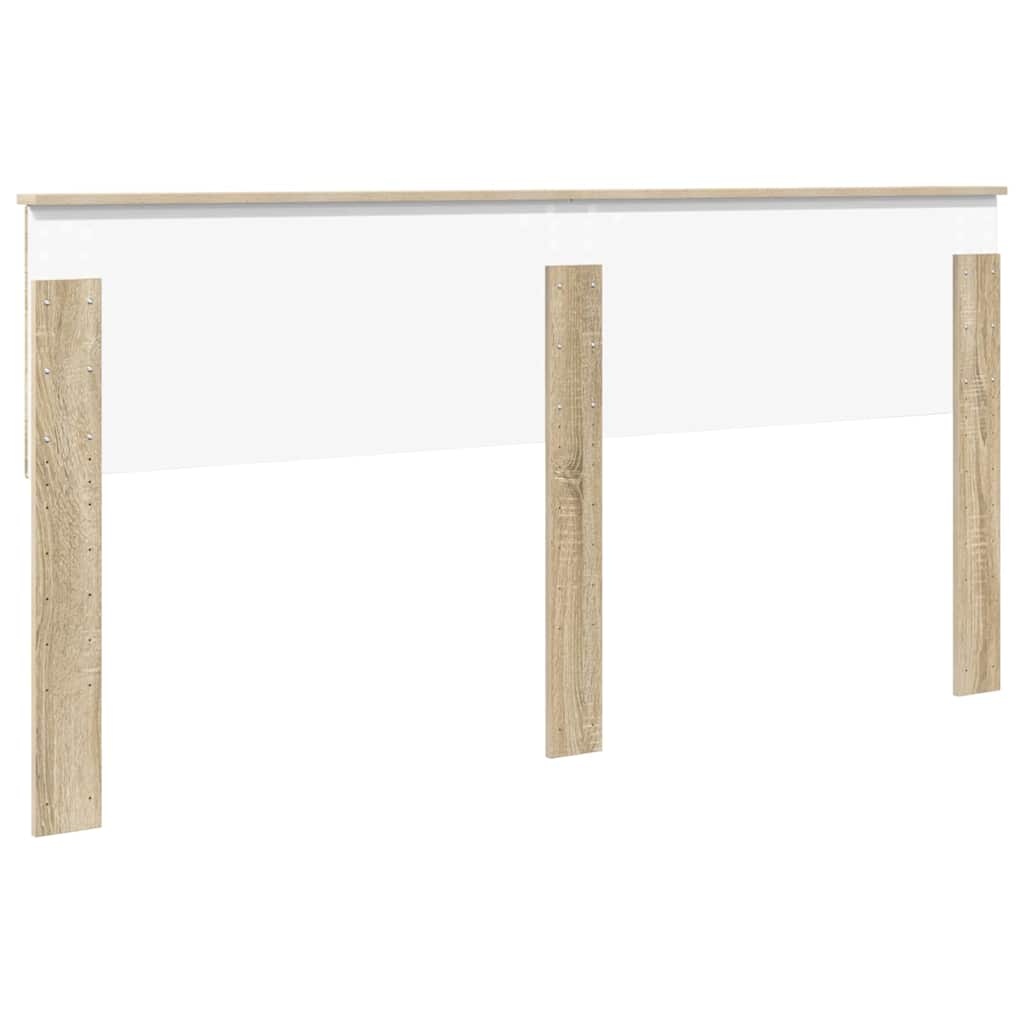 vidaXL Hoofdbord Sonoma Eiken 180cm - 60% Korting