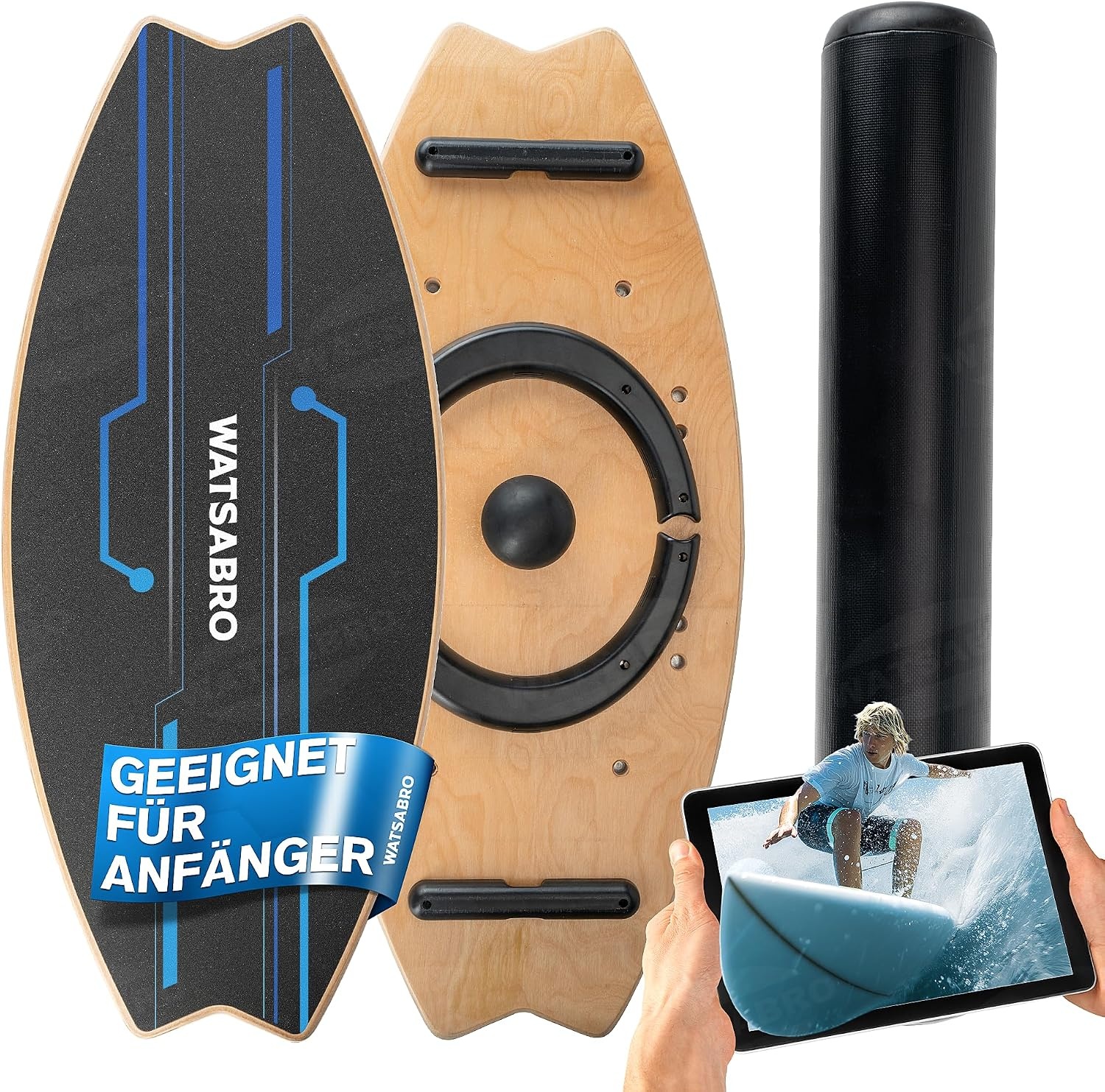 WATSABRO Balance Board Wood
