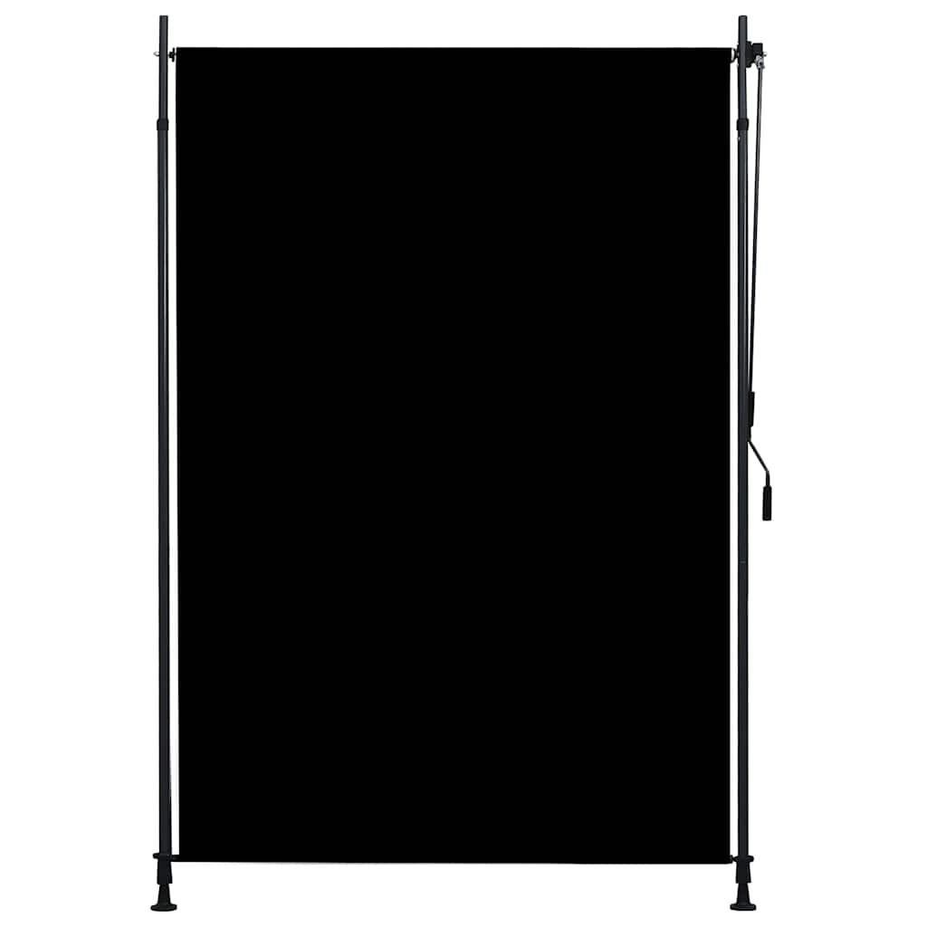 vidaXL Rolgordijn voor buiten 150x270 cm antraciet