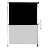 vidaXL Rolgordijn voor buiten 150x270 cm antraciet