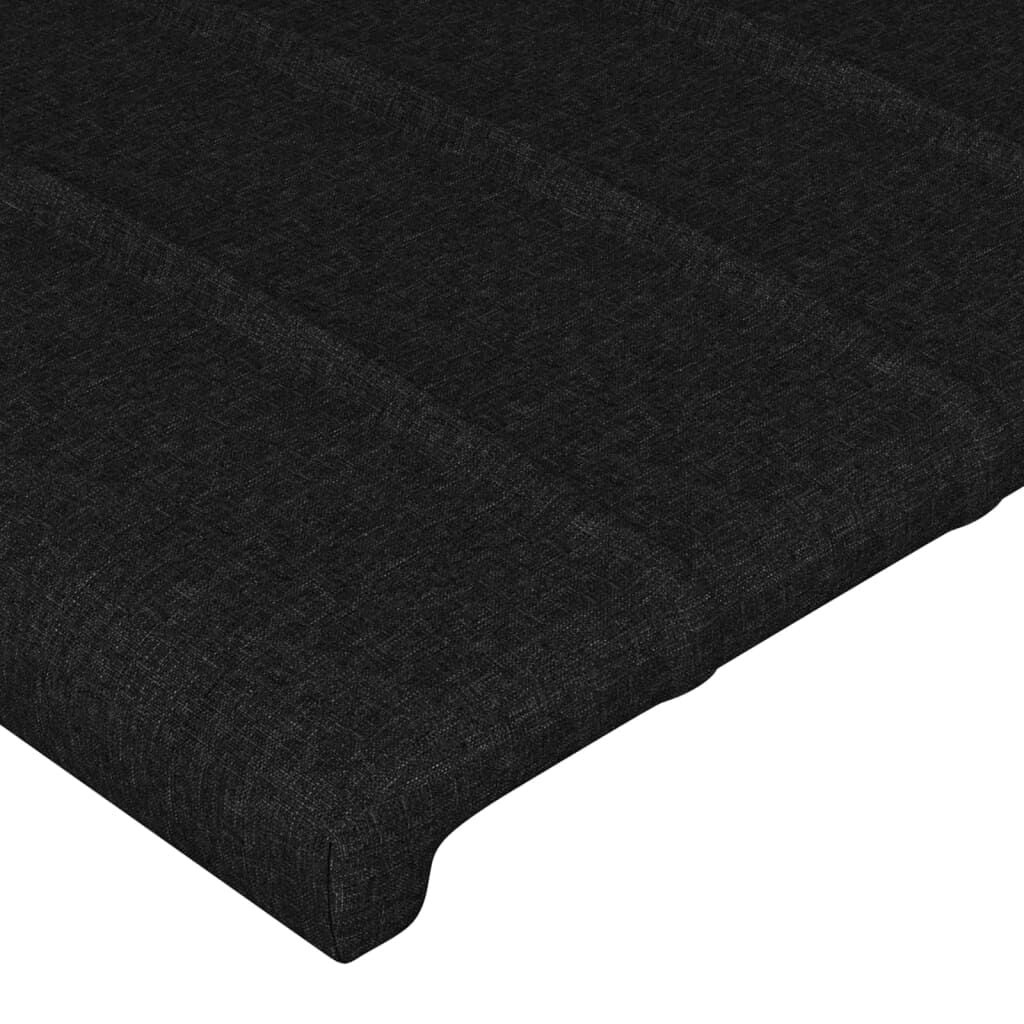 vidaXL Hoofdborden Stof Zwart 2 stuks 60% Korting